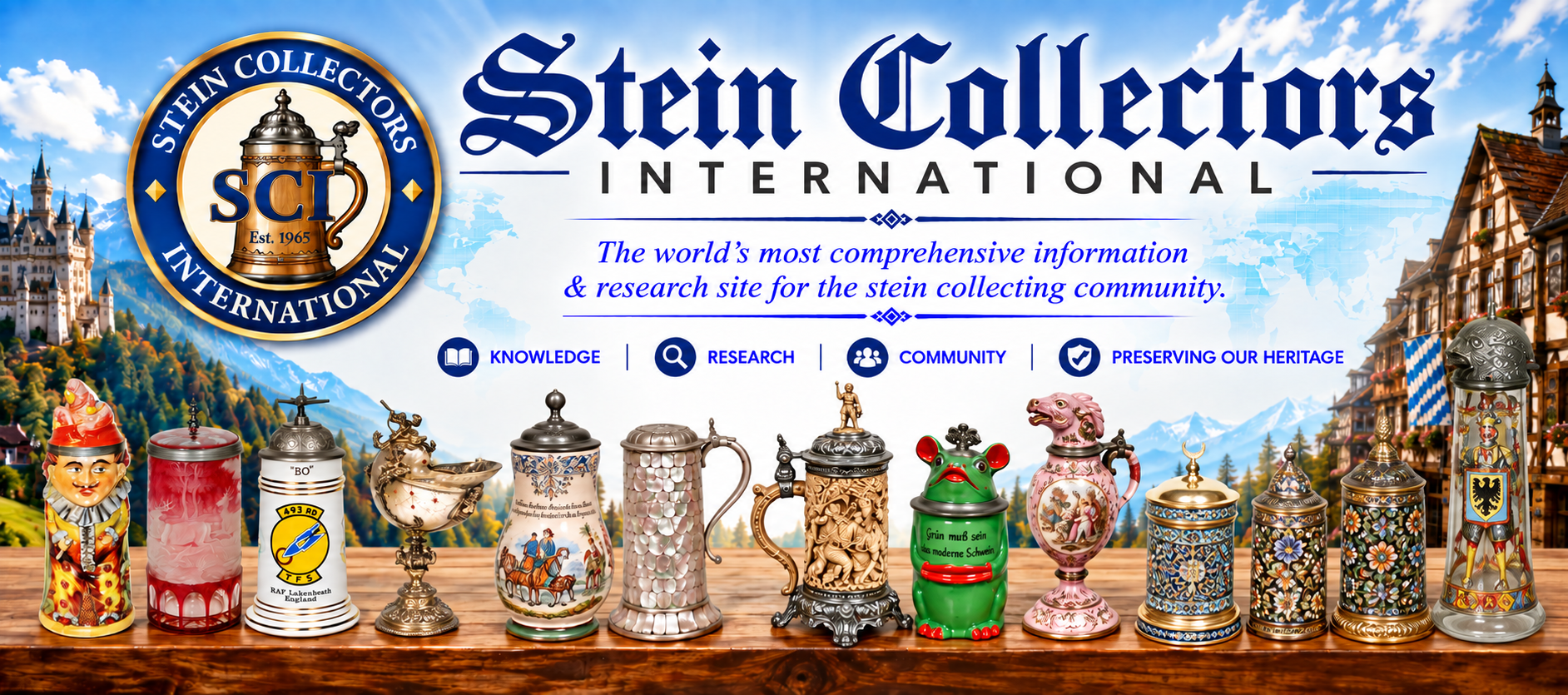 Stein Collectors Banner